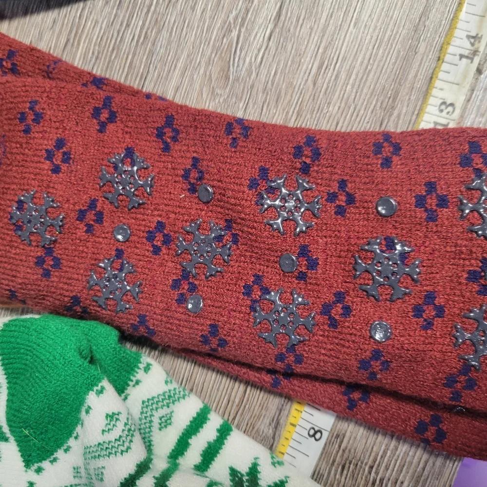 3 Pair New‎ Women's Socks Fuzzy, Slippers A29